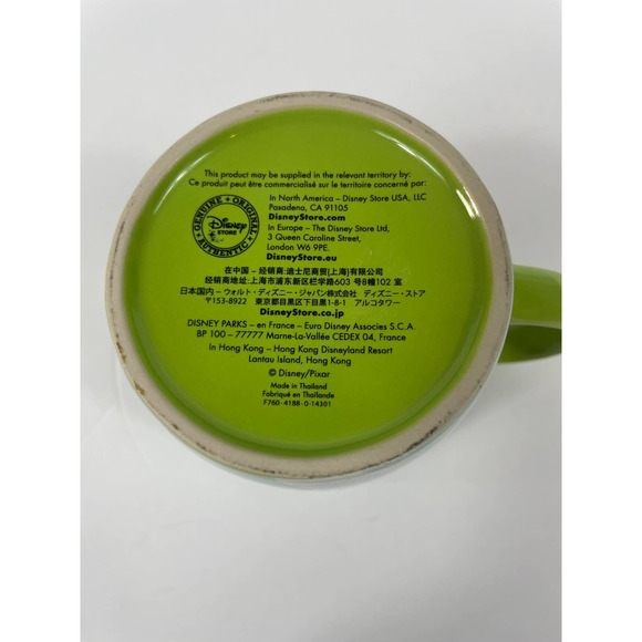 Disney Store Mike Wazowski Monsters Inc. Scream Team Leader Ceramic Mug - Picture 6 of 6